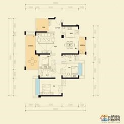 【户型图】3室2厅2卫1厨