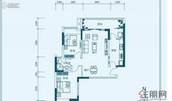 【户型图】2室2厅1卫1厨