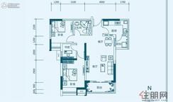 【户型图】3室2厅1卫1厨