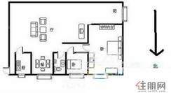 【2户型】2室1厅1卫1厨1阳台