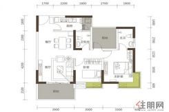【1-6栋A3a/3b户型】3室2厅2卫1厨2阳台