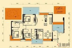 【3房2厅2卫  】3室2厅2卫1厨2阳台