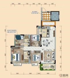 【悦湖A】3室2厅2卫2厨1阳台