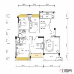 【户型图】4室2厅2卫1厨