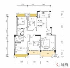 【户型图】4室2厅2卫1厨