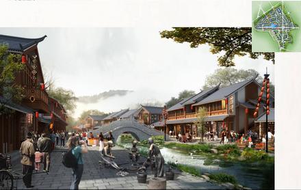 百朋莲花小镇效果图