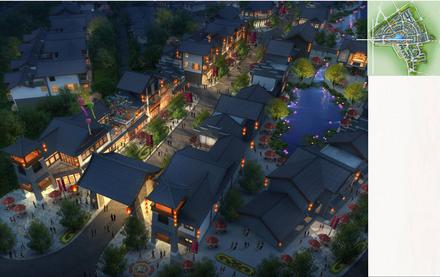 百朋莲花小镇效果图