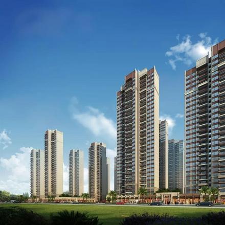 山湖海上城效果图