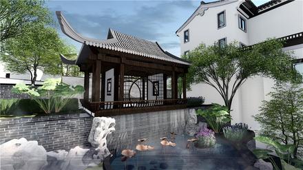 玉泰翠堤春晓效果图