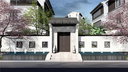 玉泰翠堤春晓效果图