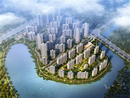 鹿寨碧桂园鹿鸣湖1號效果图