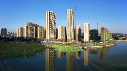鹿寨碧桂园鹿鸣湖1號实景图