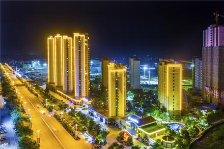 鹿寨碧桂园鹿鸣湖1號实景图