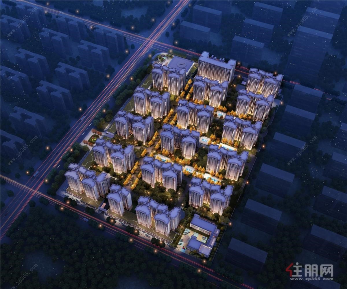 悦桂绿地新世界夜景