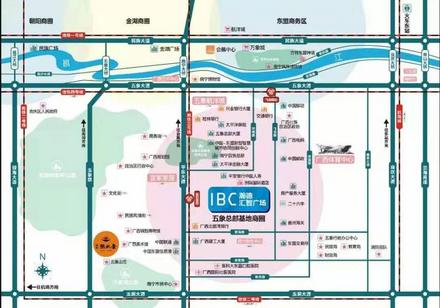 瀚德•IBC汇智广场区位图