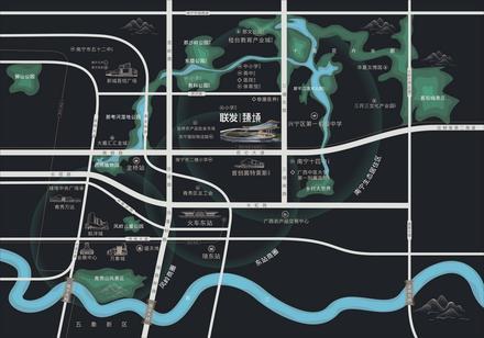 区位图 