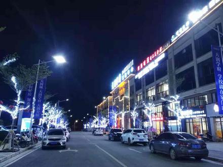 天润城夜景实拍
