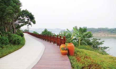 别墅江景
