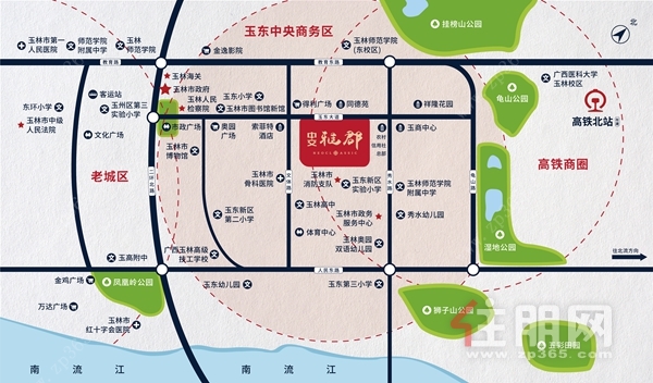 中交雅郡区位图