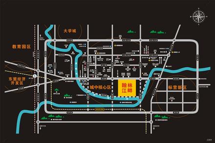 区位图