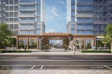 社区大门楼效果图2