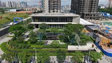 中交公园学府实景图