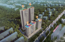 南金青江郡鸟瞰图