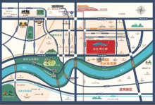 南金青江郡区位图