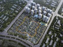 际华园荷府鸟瞰图