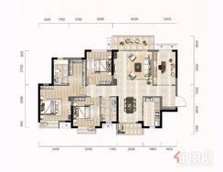 【四房两厅两卫】4室2厅2卫1厨2阳台