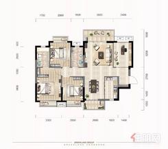 【四房两厅两卫】4室2厅2卫1厨2阳台