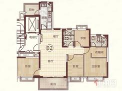 【138㎡户型】4室2厅2卫1厨2阳台