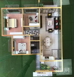 【3房】3室2厅1卫1厨1阳台