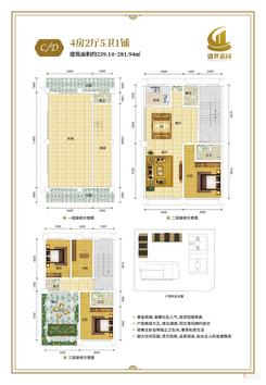 【（定稿）盛世嘉园户型CD单张2019.9】