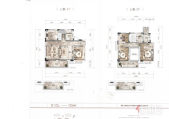【洋房170㎡E1/2户型】4室2厅3卫1厨2阳台