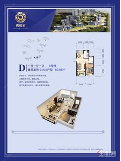 【一房一厅一卫 63.05㎡】