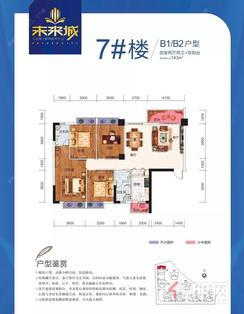 【B1/B2户型】4室2厅2卫2阳台