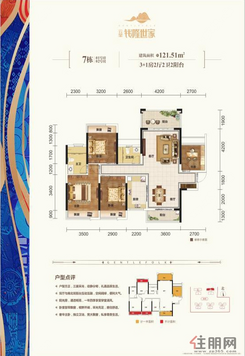 【7栋01/02户型】4室2厅2卫1厨2阳台