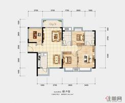 【61#02单元02 108.18㎡】3室2厅2卫1厨2阳台