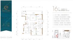 【16#楼M户型】5室2厅3卫1厨1阳台