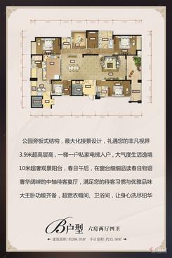 【299.03户型图】6室2厅4卫1厨1阳台