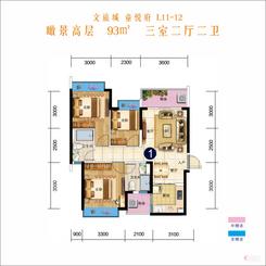 【文旅城  童悦府（L11-12）93】