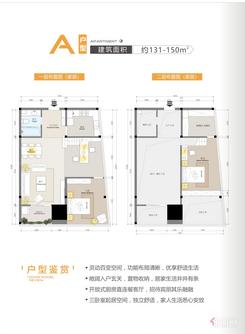 【A户型住宅装修示意图 】