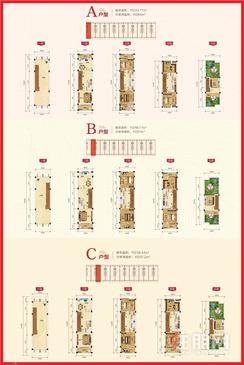 【天地楼A/B/C户型】