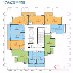 【17#公寓总平图】