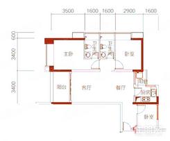 【91平户型2.jpg】3室2厅2卫1厨