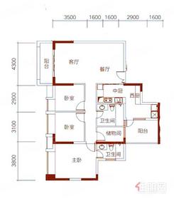 【138平户型.jpg】3室2厅2卫1厨