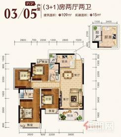 【109户型】4室2厅2卫