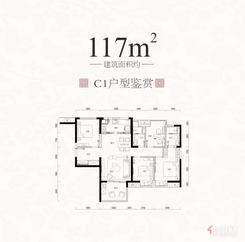 【C1户型】4室2厅2卫1厨