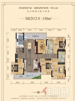 【户型图】5室2厅2卫